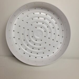 Rice Cooker Steamer Basket Insert Universal 8.25 Inch White Perforated